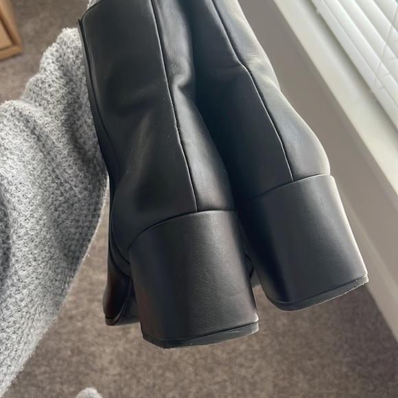 Eileen Fisher Black Ankle Boots - Picture 7 of 7